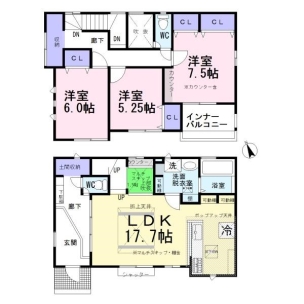 江南市高屋町北上 2期 1号棟 全1棟