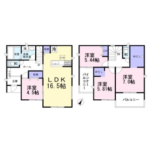 江南市村久野町南大門　3号棟　全4棟