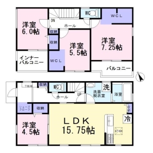 一宮市木曽川町玉ノ井　2号棟　全2棟